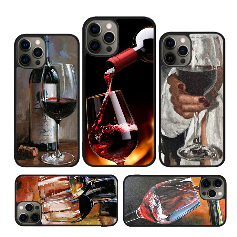 Drink Beer Red Wine Phone Case - Wine Beer Logo บทวิจารณ์และราคา